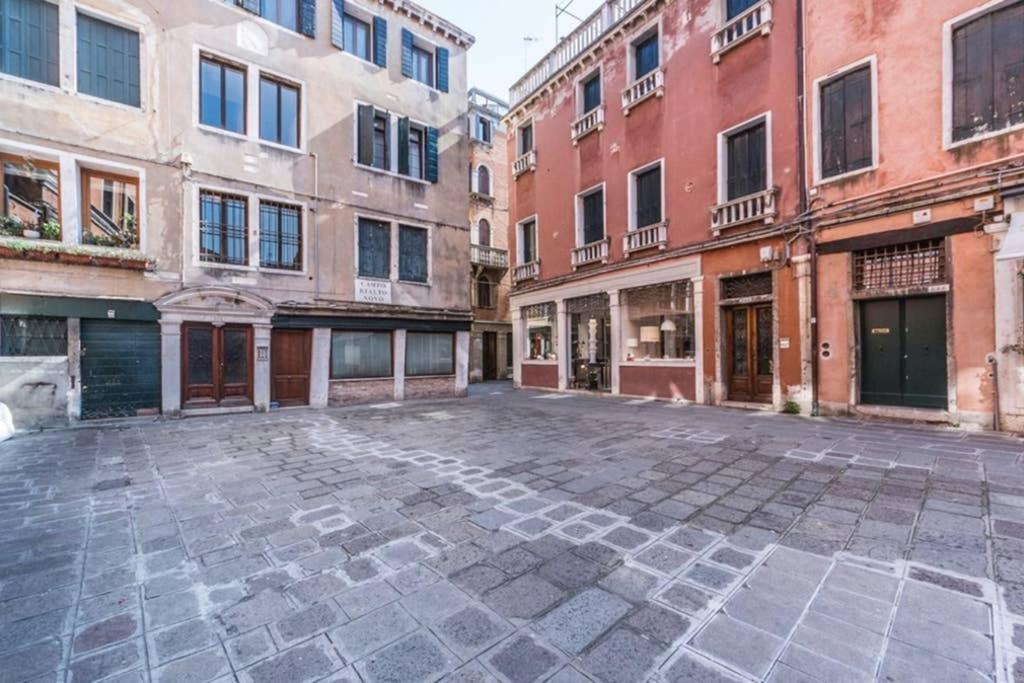 Rialto Apartment With Canal Grande View Venedig Eksteriør billede