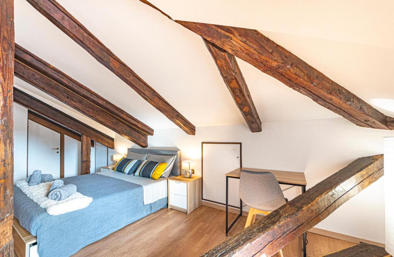 Rialto Apartment With Canal Grande View Venedig Eksteriør billede