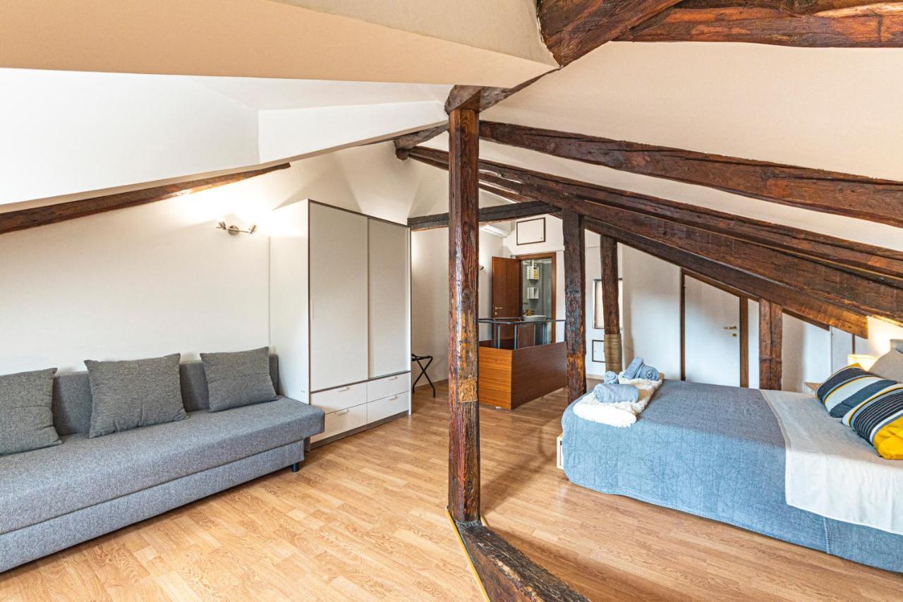 Rialto Apartment With Canal Grande View Venedig Eksteriør billede